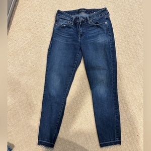 Woman’s Lucky dark wash jeans